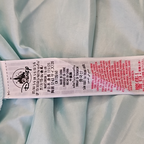 Disney Princess Cinderella Girl's Nightgown Pajamas. Sz: 5/6 - Picture 5 of 7